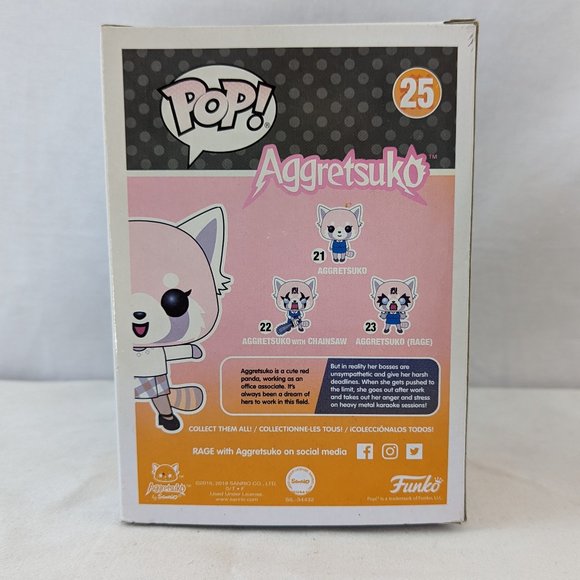 Funko Pop Aggretsuko Date Night 25 - Picture 3 of 6